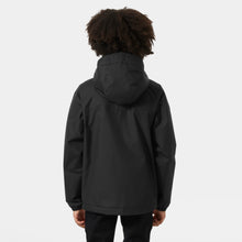 Load image into Gallery viewer, Helly Hansen Junior Vancouver Fleece Lined Insulated HT Waterproof Jacket (Black)(Ages 8-16)
