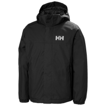 Load image into Gallery viewer, Helly Hansen Junior Vancouver Fleece Lined Insulated HT Waterproof Jacket (Black)(Ages 8-16)
