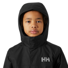 Load image into Gallery viewer, Helly Hansen Junior Vancouver Fleece Lined Insulated HT Waterproof Jacket (Black)(Ages 8-16)
