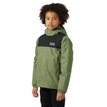 Load image into Gallery viewer, Helly Hansen Junior Vancouver Fleece Lined Insulated HT Waterproof Jacket (Lav Green)(Ages 8-16)
