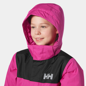 Helly Hansen Junior Vancouver Fleece Lined Insulated HT Waterproof Jacket (Magenta 2.0)(Ages 8-16)