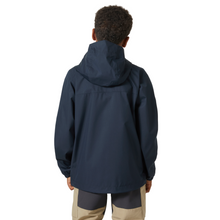 Load image into Gallery viewer, Helly Hansen Junior Vancouver Hooded HT 2L Waterproof Jacket (Navy)(Ages 8-16)
