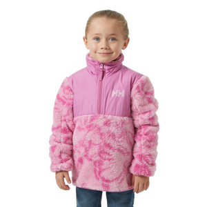 Helly Hansen Kids Champ Midlayer Half Zip Fleece Top (Meta Pink)(Ages 1-8)