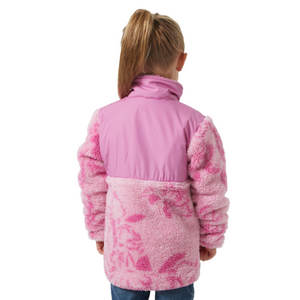 Helly Hansen Kids Champ Midlayer Half Zip Fleece Top (Meta Pink)(Ages 1-8)