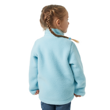 Load image into Gallery viewer, Helly Hansen Kids Champ Pile Full Zip Fleece 2.0 (Light Cyan)(Ages 3-7)
