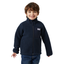 Load image into Gallery viewer, Helly Hansen Kids Champ Pile Full Zip Fleece 2.0 (Navy)(Ages 1-8)
