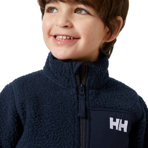 Helly Hansen Kids Champ Pile Full Zip Fleece 2.0 (Navy)(Ages 1-8)