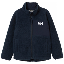 Load image into Gallery viewer, Helly Hansen Kids Champ Pile Full Zip Fleece 2.0 (Navy)(Ages 1-8)
