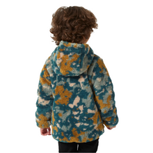 Load image into Gallery viewer, Helly Hansen Kids Champ Reversible Full Zip Hooded Fleece (Dark Creek/Splash Camo)(Ages 1-7)
