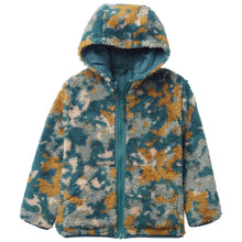 Load image into Gallery viewer, Helly Hansen Kids Champ Reversible Full Zip Hooded Fleece (Dark Creek/Splash Camo)(Ages 1-7)
