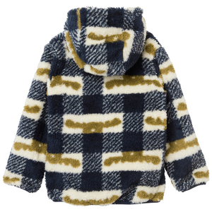 Helly Hansen Kids Champ Reversible Hooded Full Zip Fleece (Light Lav Moose AOP)(Ages 2-8)