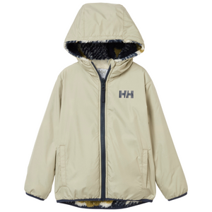 Helly Hansen Kids Champ Reversible Hooded Full Zip Fleece (Light Lav Moose AOP)(Ages 2-8)