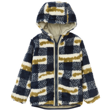 Load image into Gallery viewer, Helly Hansen Kids Champ Reversible Hooded Full Zip Fleece (Light Lav Moose AOP)(Ages 2-8)

