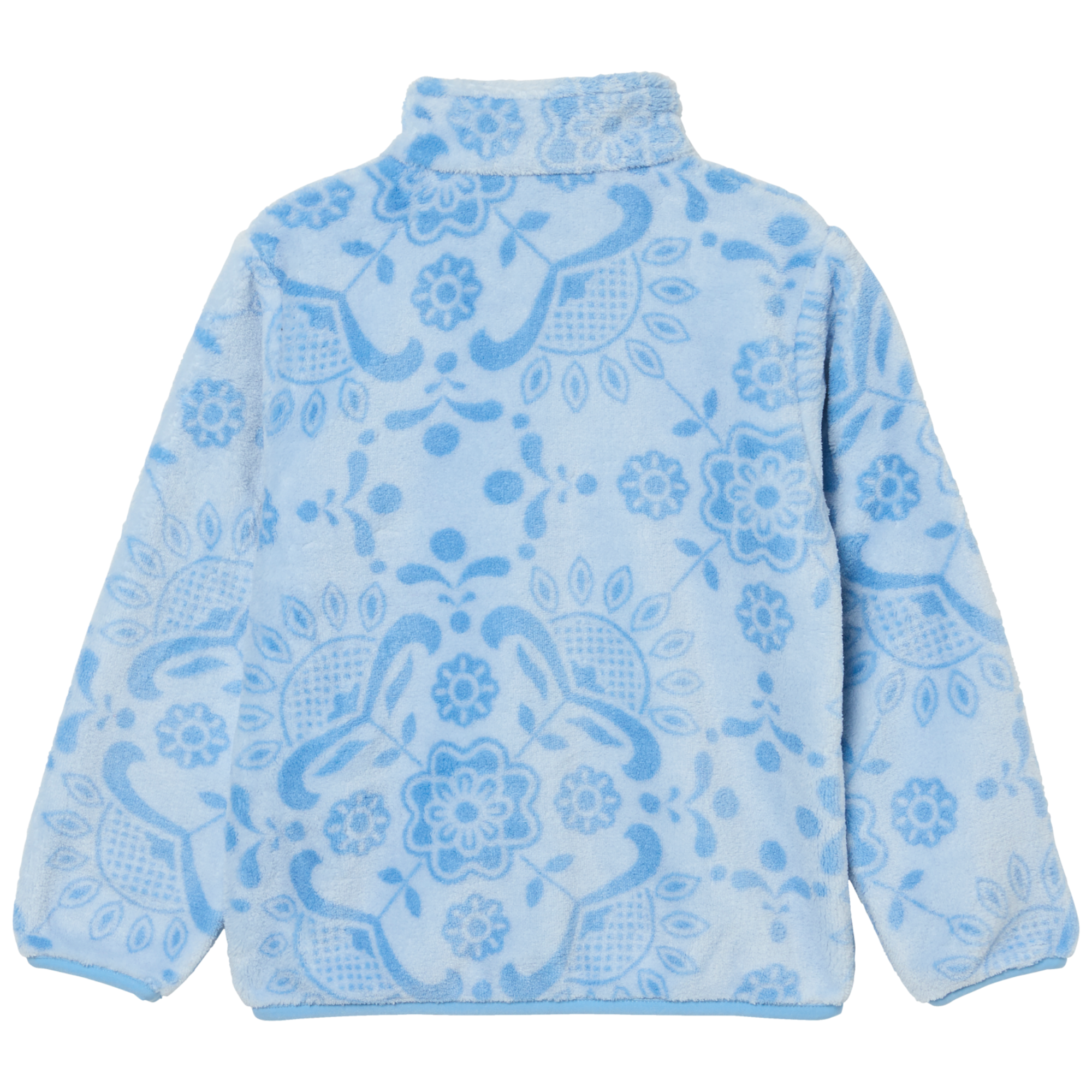 Helly Hansen Kids Chill Full Zip Fleece Jacket Bright Blue Aop 627 Bright Blue AOP 627 41122