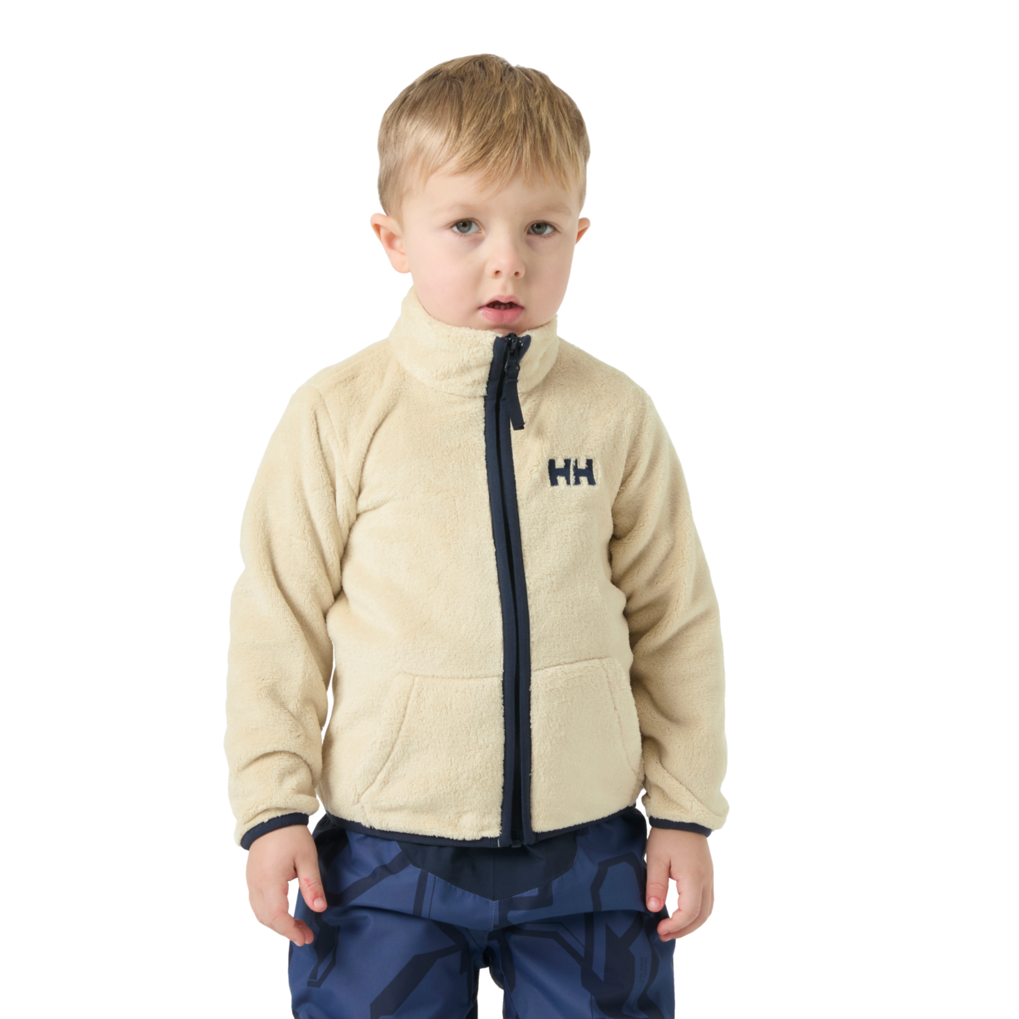 Helly Hansen Kids Chill Full Zip Fleece Jacket Cream 035 41122