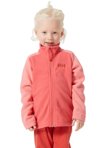 Helly Hansen Kids Daybreaker Polartec 100 Full Zip Fleece (Sunset Pink)(Ages 1-7)