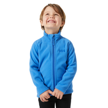 Load image into Gallery viewer, Helly Hansen Kids Daybreaker Polartec 100 Full Zip Fleece (Ultra Blue)(Ages 1-7)
