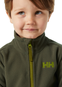 Helly Hansen Kids Daybreaker Polartec 100 Full Zip Fleece (Utility Green)(Ages 1-7)
