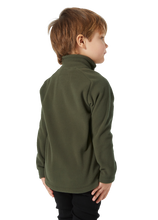 Load image into Gallery viewer, Helly Hansen Kids Daybreaker Polartec 100 Full Zip Fleece (Utility Green)(Ages 1-7)
