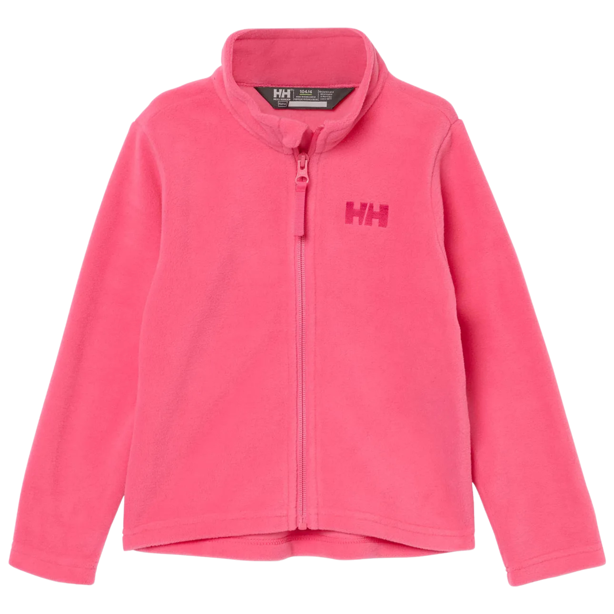 Helly Hansen Kids Daybreaker Polartec Full Zip Fleece Jacket Hot Pink 074 40174