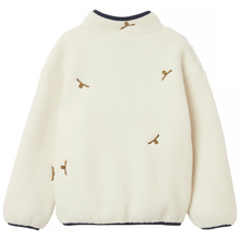 Load image into Gallery viewer, Helly Hansen Kids Frosty Pile Half Snap Fleece Top (Cream Little Moose Embroid)(Ages 1-8)
