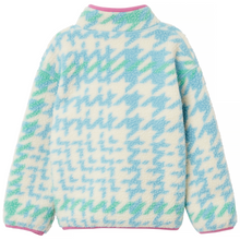 Load image into Gallery viewer, Helly Hansen Kids Frosty Pile Half Snap Fleece Top (Light Cyan Broxburn AOP)(Ages 1-8)
