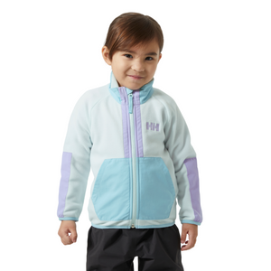 Helly Hansen Kids Marka Full Zip Fleece (Icicle)(Ages 3-8)