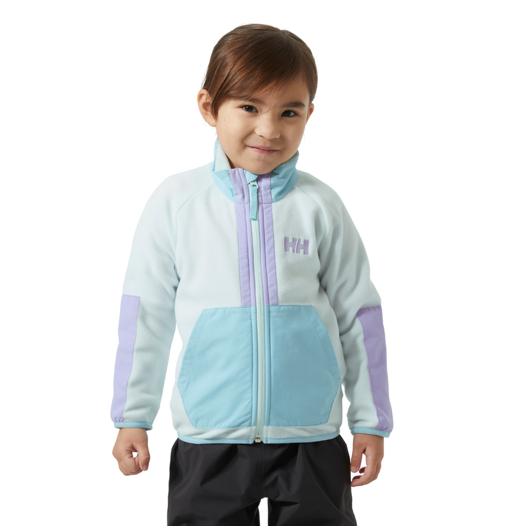 Helly Hansen Kids Marka Full Zip Fleece (Icicle)(Ages 3-8)