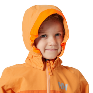 Helly Hansen Kids Shelter 2.0 HT 2L Waterproof Jacket (Bonfire)(Ages 1-12)