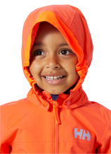 Load image into Gallery viewer, Helly Hansen Kids Shelter 2.0 Waterproof Jacket (Flame)(Ages 1-12)

