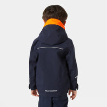 Load image into Gallery viewer, Helly Hansen Kids Shelter 2.0 HT Waterproof Jacket (Navy)(Ages 1-12)
