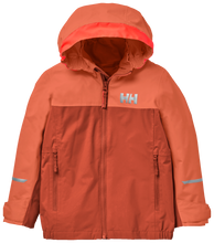 Load image into Gallery viewer, Helly Hansen Kids Shelter 2.0 Waterproof Jacket (Terracotta)
