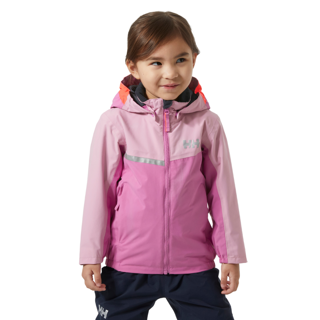 Helly Hansen Kids Shelter HT 2L Waterproof Jacket (Meta Pink)(Ages 1-8)
