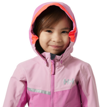 Load image into Gallery viewer, Helly Hansen Kids Shelter HT 2L Waterproof Jacket (Meta Pink)(Ages 1-8)

