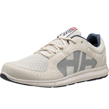 Load image into Gallery viewer, Helly Hansen Men's Ahiga V4 Hydropower Sailing Shoes (Off White/Orion Blue)
