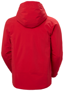 Helly Hansen Men's Alpha 4.0 Insulated Waterproof Ski Jacket (Red)