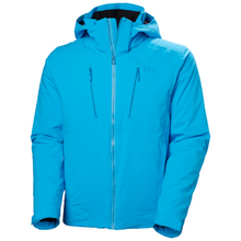 Load image into Gallery viewer, Helly Hansen Men&#39;s Alpha 4.0 Waterproof Insulated Ski Jacket (Cyan)
