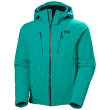 Load image into Gallery viewer, Helly Hansen Men&#39;s Alpha 4.0 2L Waterproof Insulated Ski Jacket (Signal Green)
