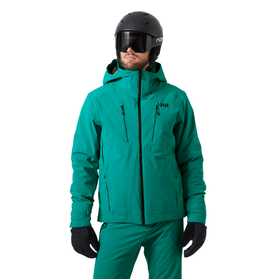 Helly Hansen Men's Alpha 4.0 2L Waterproof Insulated Ski Jacket (Signal Green)