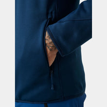 Load image into Gallery viewer, Helly Hansen Men&#39;s Alpha Zero Water Resistant Full Zip Fleece (Navy)
