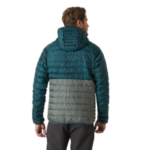 Helly Hansen Men's Banff Hooded Insulated Jacket (Dark Creek/Grey Cactus)