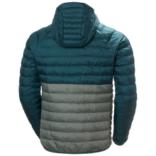 Load image into Gallery viewer, Helly Hansen Men&#39;s Banff Hooded Insulated Jacket (Dark Creek/Grey Cactus)
