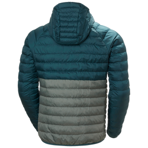 Helly Hansen Men's Banff Hooded Insulated Jacket (Dark Creek/Grey Cactus)