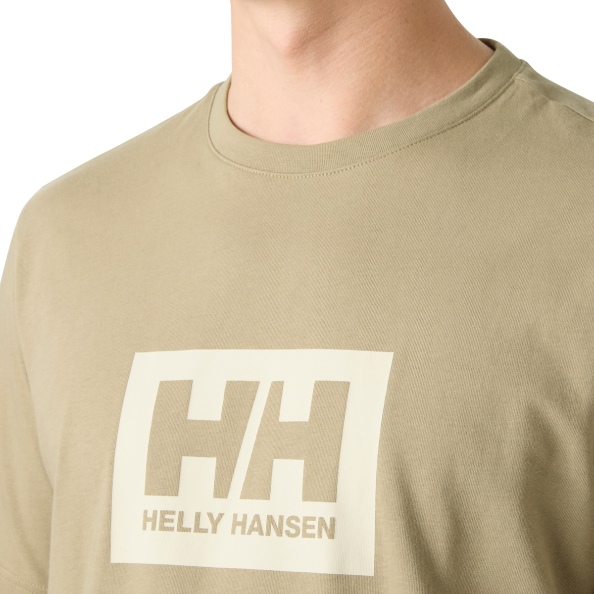 Helly Hansen Men's Box T 2.0 Short Sleeve Tee Pebble 757 54597