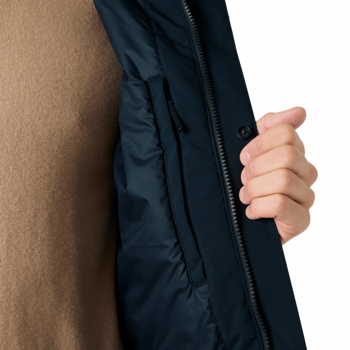 Helly Hansen Men's Brussel HT Waterproof Insulated Parka Rain Coat Navy 597 54563