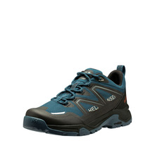 Load image into Gallery viewer, Helly Hansen Men&#39;s Cascade Low HT Waterproof Trail Shoes (Deep Dive/Black)
