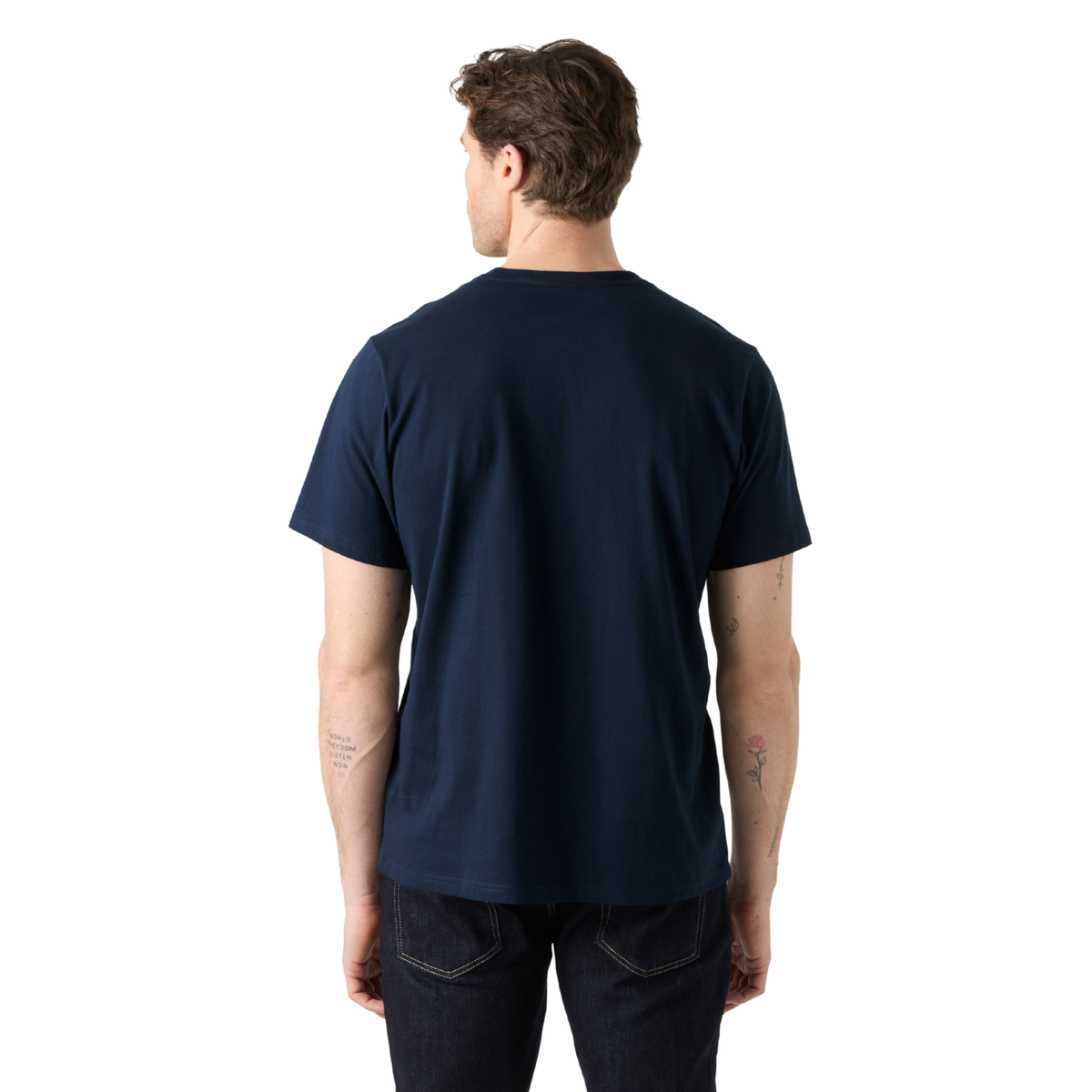 Helly Hansen Men's Core Graphic 2.0 Short Sleeve Tee Navy 595 54599