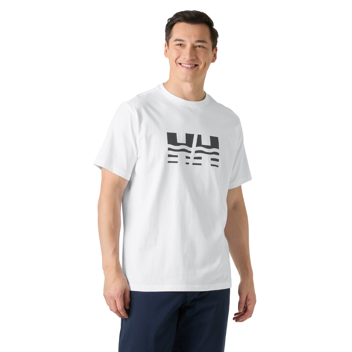 Helly Hansen Men's Core Graphic 2.0 Short Sleeve Tee White 006 54599
