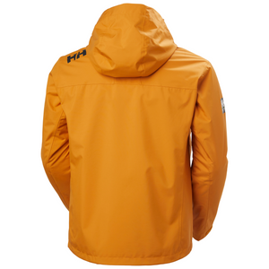 Helly Hansen Men's Crew Hooded Midlayer HT Waterproof Insulated Jacket 2.0 (Mustard)
