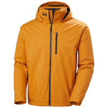 Load image into Gallery viewer, Helly Hansen Men&#39;s Crew Hooded Midlayer HT Waterproof Insulated Jacket 2.0 (Mustard)
